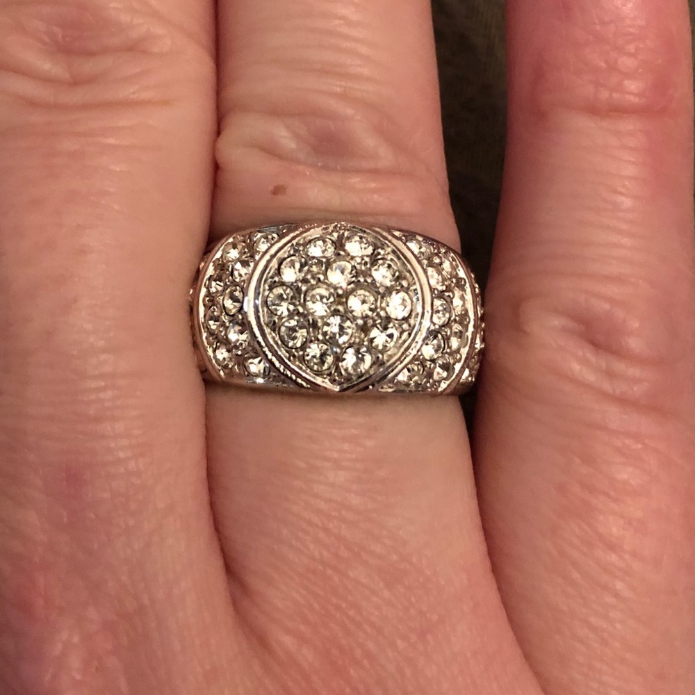 18KRGP Beautiful Fashion Cocktail Ring Size 7